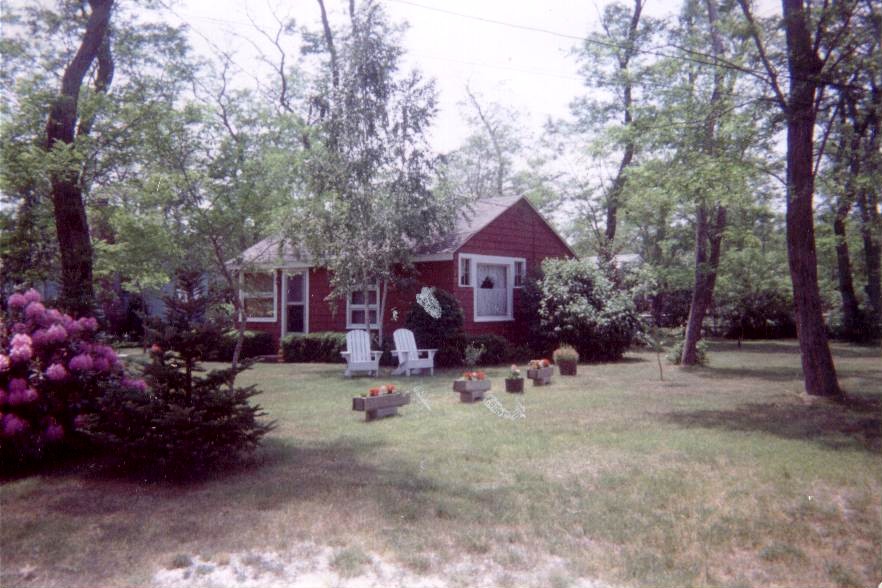 Red Cottage flower boxes